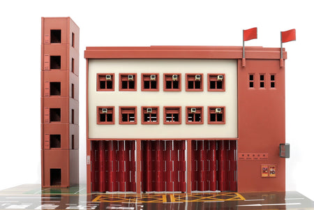TINY City Hong Kong HK #PS1 Fire Station (Ma Tau Wai) Diorama Playset Model