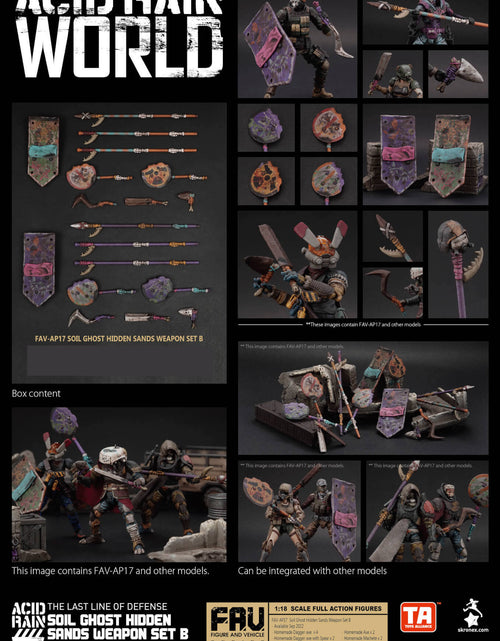 Load image into Gallery viewer, TOYS ALLIANCE x Acid Rain FAV-AP17 Soil Ghost Hidden Sands Weapon Set B
