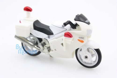 NEW Takara Tomica Tomy #4 Honda VFR Police Bike Scale 1:32 Diecast Toy Car Japan