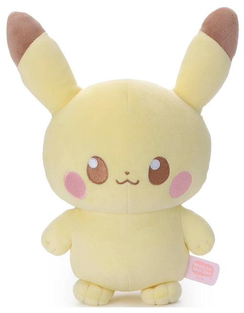 Load image into Gallery viewer, Takara Tomy Arts Pokemon PokePiece Mocchi Mocchi Style Plush Toy Pikachu
