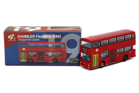 Tiny City UK19 Die-cast Model Car - London Transport DAIMLER Fleetline DMS (154)