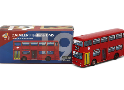 Load image into Gallery viewer, Tiny City UK19 Die-cast Model Car - London Transport DAIMLER Fleetline DMS (154)
