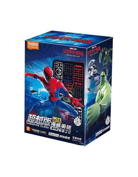 Blokees Figure Marvel Champion Class Lite 01 Spider-Man Brand New Day Full set