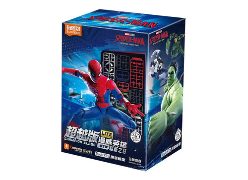 Load image into Gallery viewer, Blokees Figure Marvel Champion Class Lite 01 Spider-Man Brand New Day Full set
