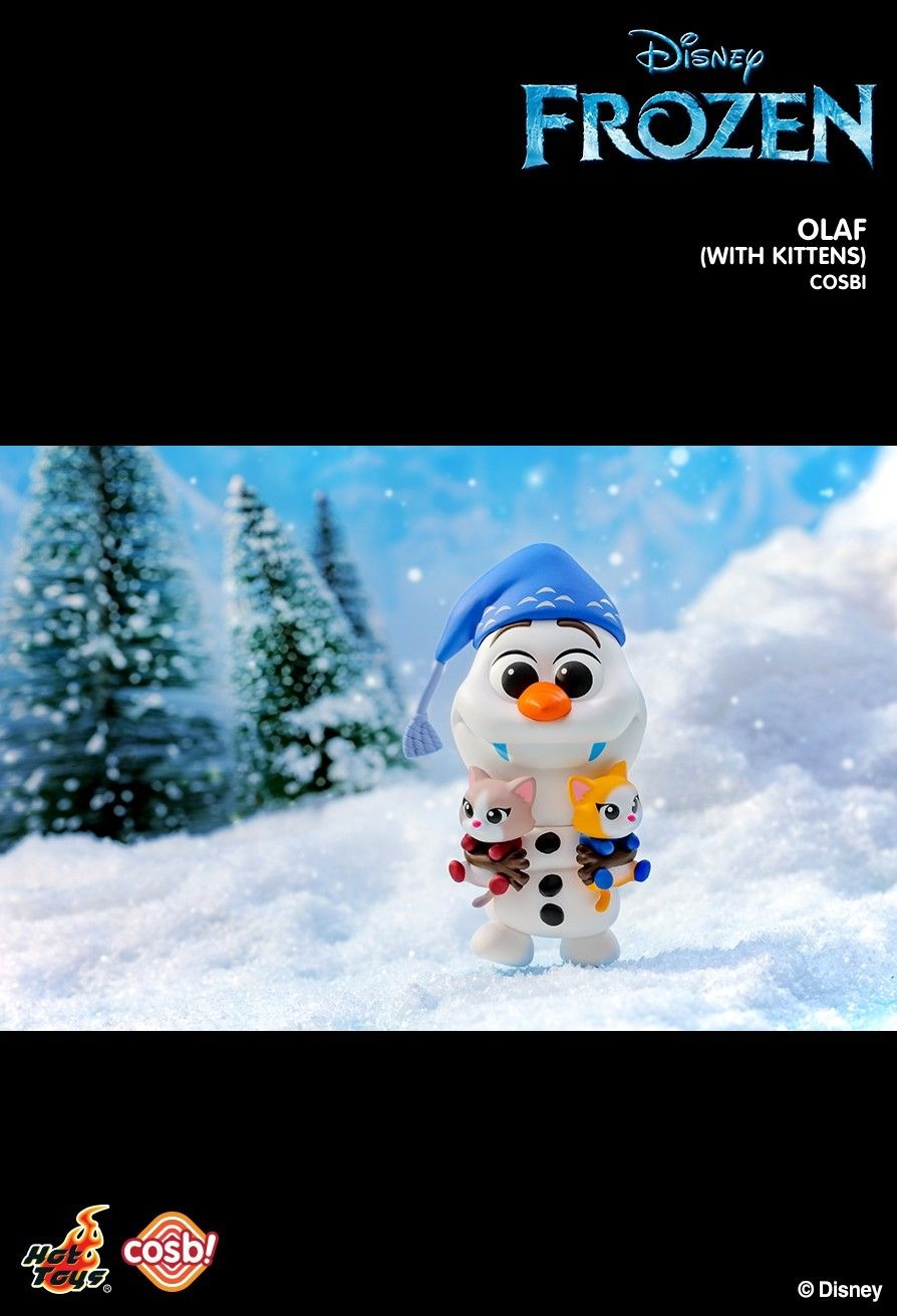 Hot Toys Cosbi Bobble-Head Collection Disney Snow Princess 8 Figure Set Series 2