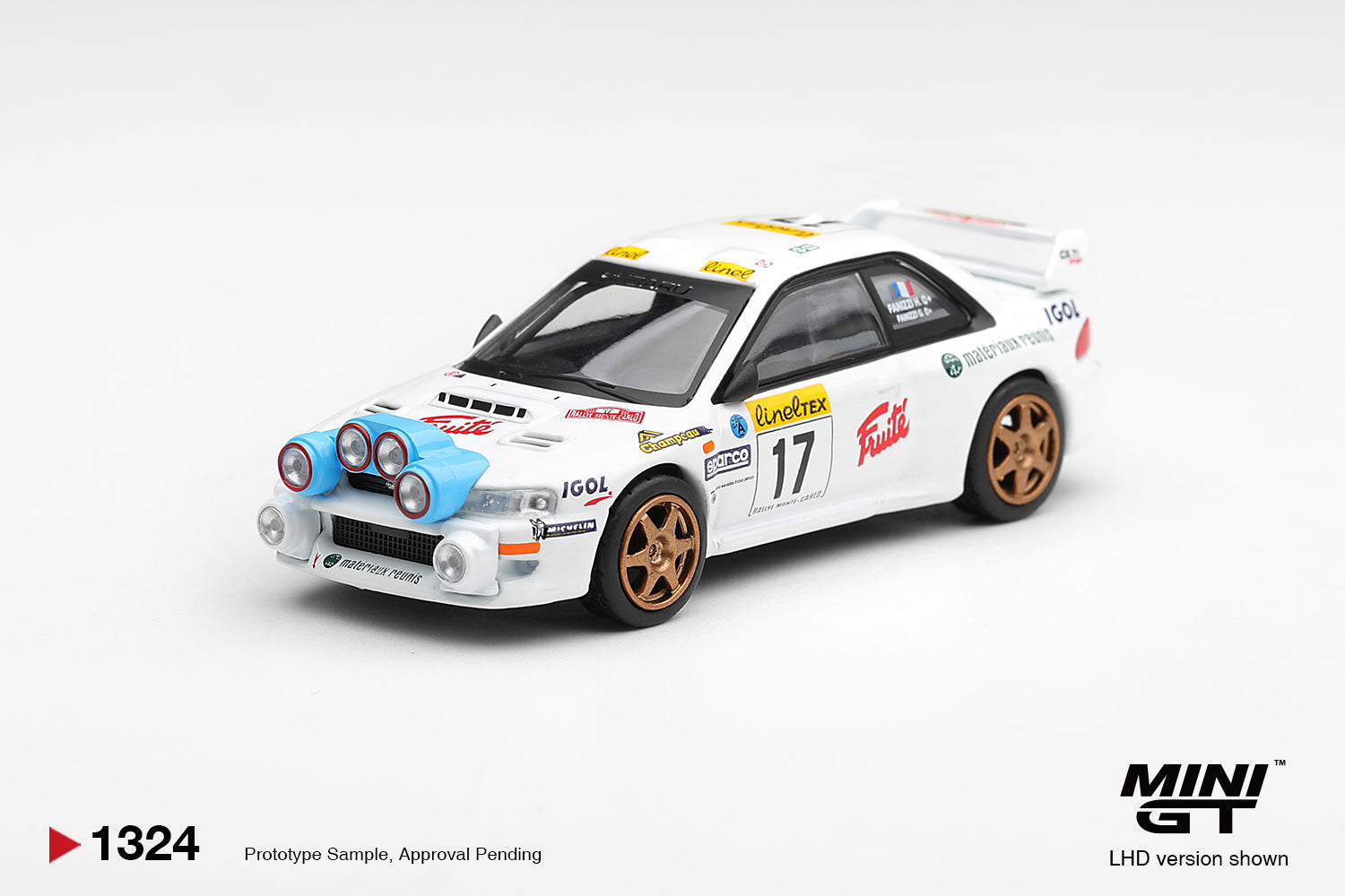 (Pre-order) Mini GT 1/64 #1324 Subaru Impreza WRC98 1999 Rally Monte-Carlo LHD