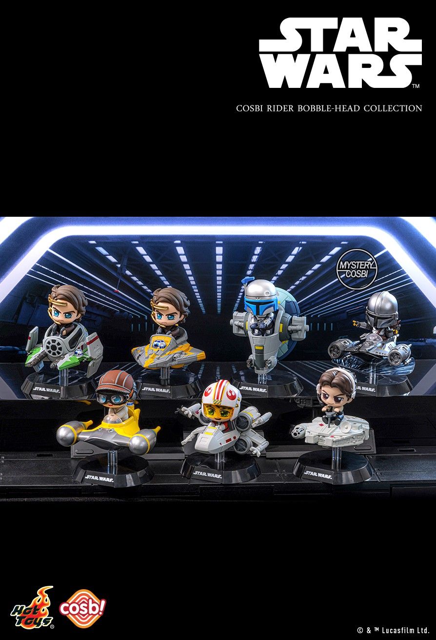 Hot Toys Star Wars Cosbi Rider Bobble-Head Collection Series 2 (Full set of 6)