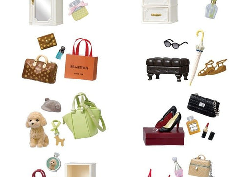 Load image into Gallery viewer, Re-Ment Petit Sample My Sweet Closet 8pcs Full Box Set
