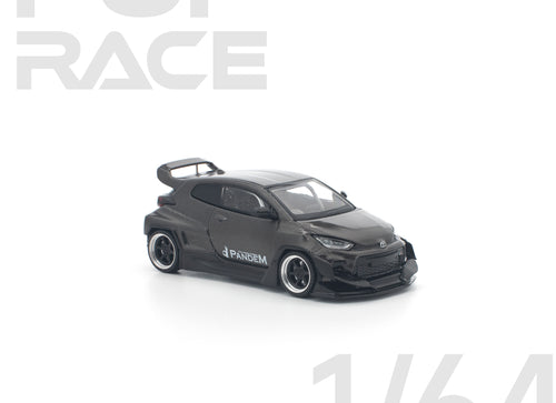 Load image into Gallery viewer, (Pre-order) POPRACE 1/64 PANDEM GR YARIS CARBON EDITION Diecast Model Car
