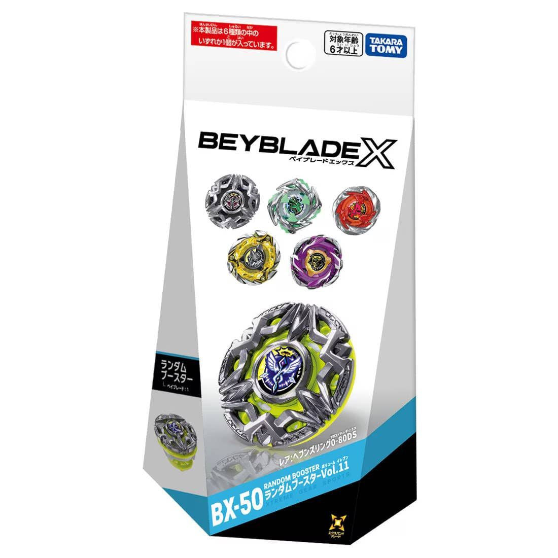 Takara Tomy Beyblade X BX-50 Random Booster Vol.11 (Booster x 1 only)