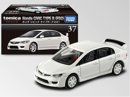 Takara Tomy Tomica Premium No.37 Honda Civic Type R FD2 1:64 model car
