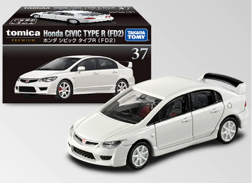 Load image into Gallery viewer, Takara Tomy Tomica Premium No.37 Honda Civic Type R FD2 1:64 model car
