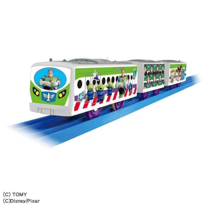 Takara Tomy Plarail Toy Story 5 Wrapping Train Buzz Lightyear Train Set