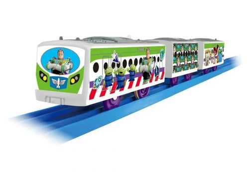 Load image into Gallery viewer, Takara Tomy Plarail Toy Story 5 Wrapping Train Buzz Lightyear Train Set
