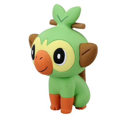 Takara Tomy Pokemon Moncolle MC EX74 Grookey 4CM MINI Toy Figure Pocket Monster