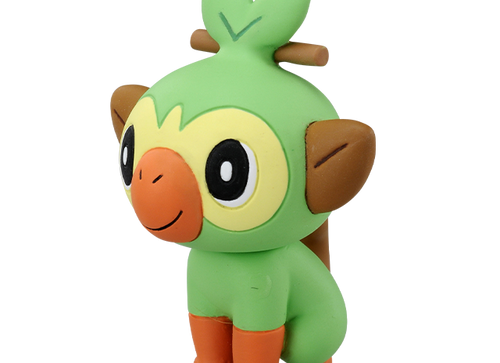Load image into Gallery viewer, Takara Tomy Pokemon Moncolle MC EX74 Grookey 4CM MINI Toy Figure Pocket Monster
