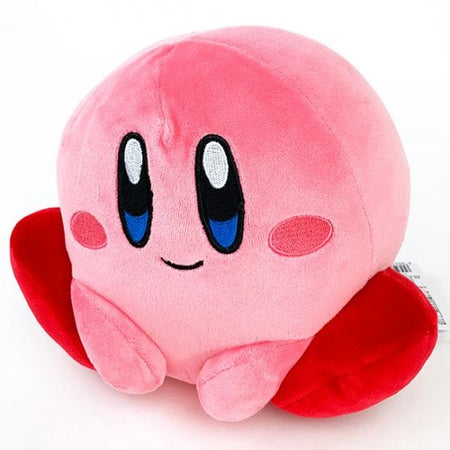 Takara Tomy Kirby Soft Plush Toy - Mocchi Game Style Kirby (S Size) 14.5cm