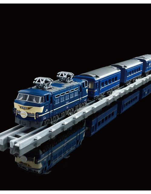 Load image into Gallery viewer, Takara Tomy Plarail Real Class Blue Train Asakaze Model Train Playset

