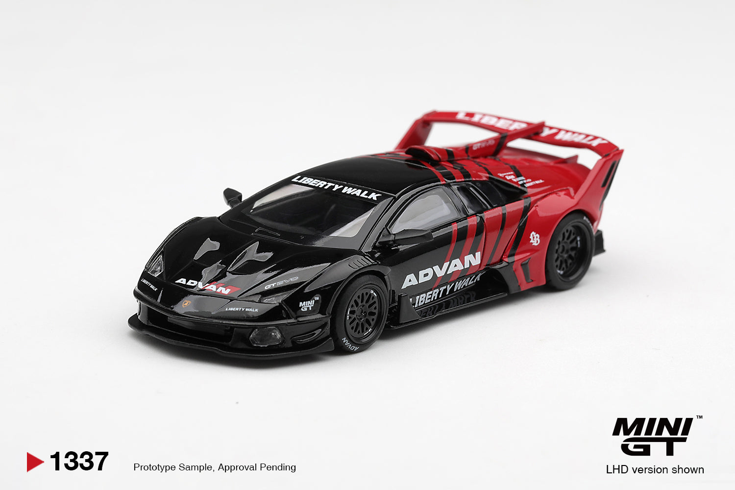 (Pre-order)Mini GT #1337 Lamborghini LB-Silhouette WORKS MURCIELAGO GT Advan RHD