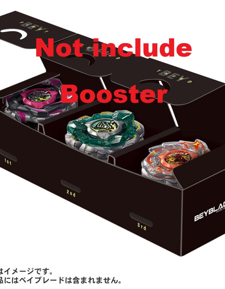 Takara Tomy BEYBLADE X Accessory BX-57 3on3 Deck Case Black Version (NO Booster)