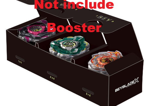 Load image into Gallery viewer, Takara Tomy BEYBLADE X Accessory BX-57 3on3 Deck Case Black Version (NO Booster)
