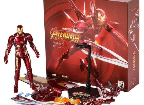 Load image into Gallery viewer, ZD Toys Marvel Avengers 7 inches Iron Man MK50 Figure Luxury Version Figure Set
