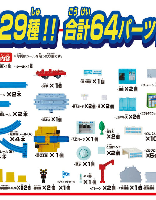 Load image into Gallery viewer, Takara Tomy Plarail Train Series Play Set - Plarail My Town DX Kit
