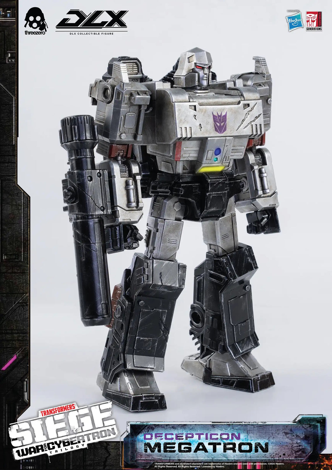 Threezero Transformers: War For Cybertron Trilogy DLX Megatron