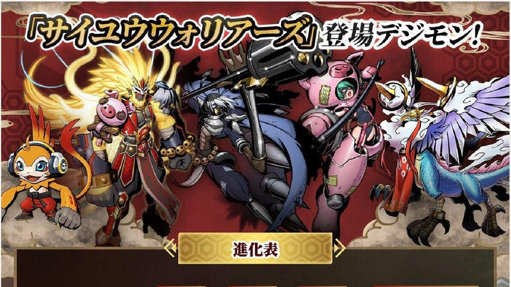 Bandai Tamashii Web - Digimon Pendulum Color 6 Saiyuwarriors