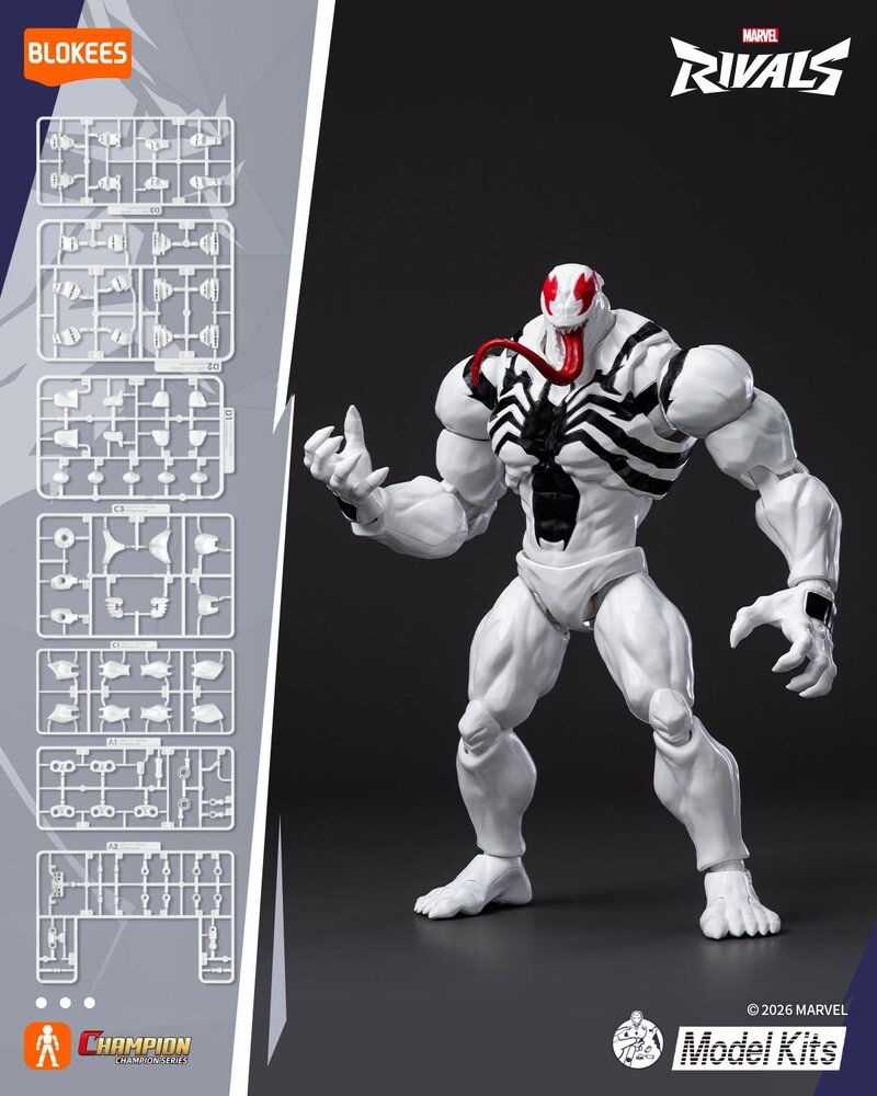 Blokees Marvel Rivals Champion Class 15: Anti-Venom Action Figure Model Kit