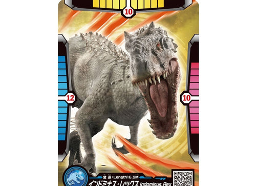 Load image into Gallery viewer, Takara Tomy ANIA Animal Jurassic World Indominus Rex Figure with Battle Card
