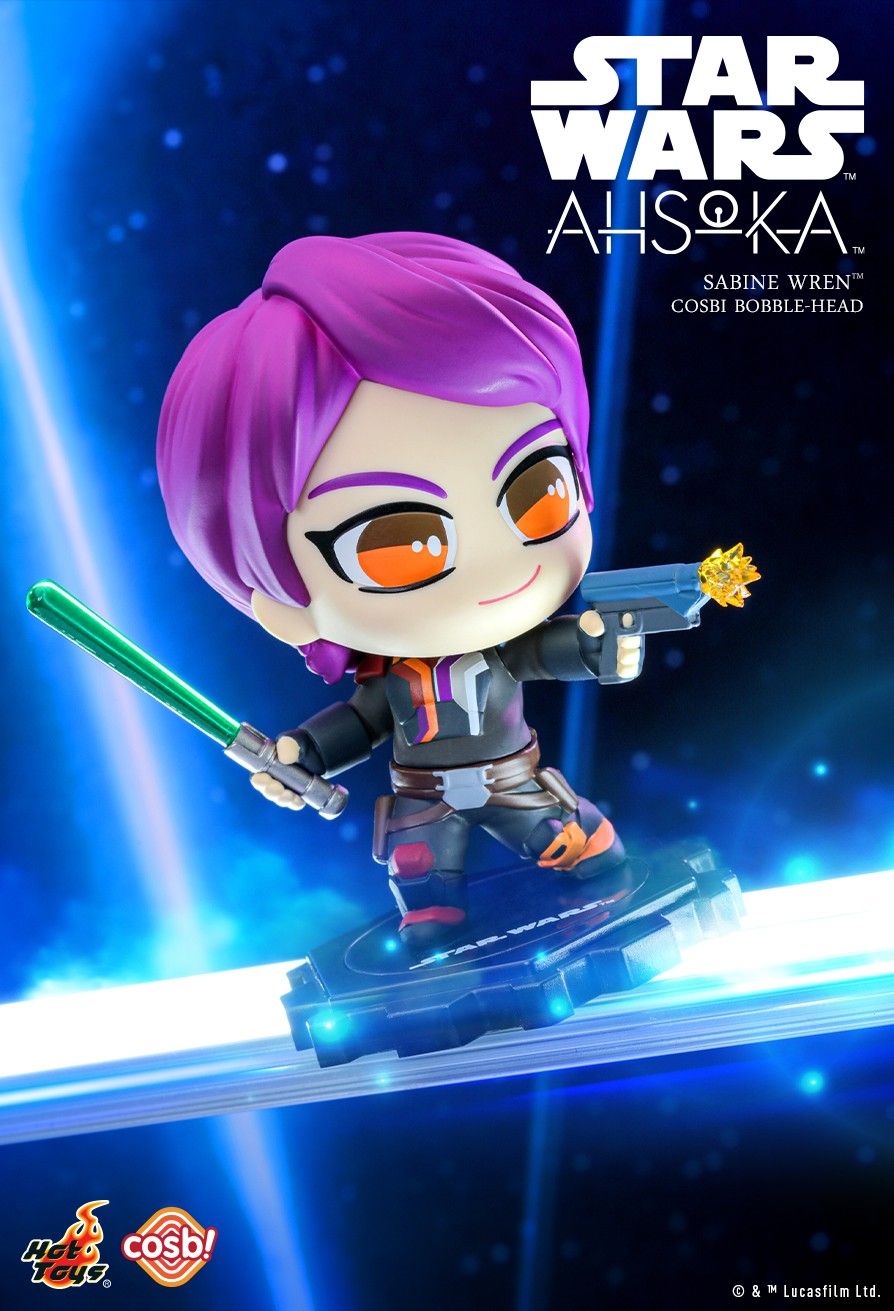 Hot Toys Star Wars: Ahsoka™ Cosbi Bobble-Head Collection Full Set