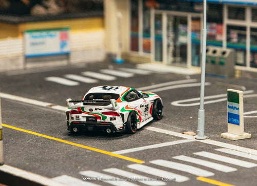 Load image into Gallery viewer, (Pre-order) Tarmac Works 1/64  LB-WORKS TOYOTA SUPRA (A90) White Diecast Car
