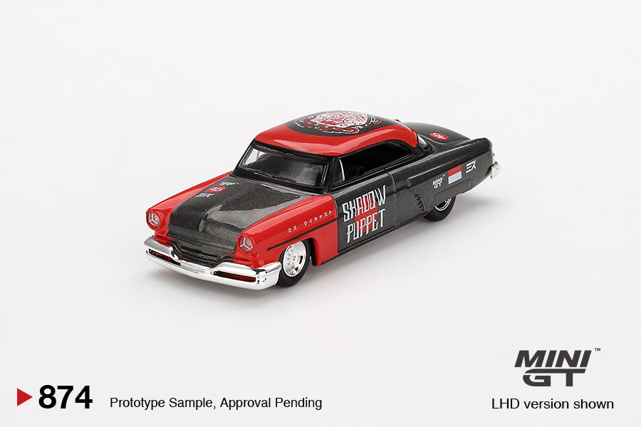 Mini GT #874 Lincoln Capri Hot Rod 1954 "Shadow Puppet" MIZU 2024