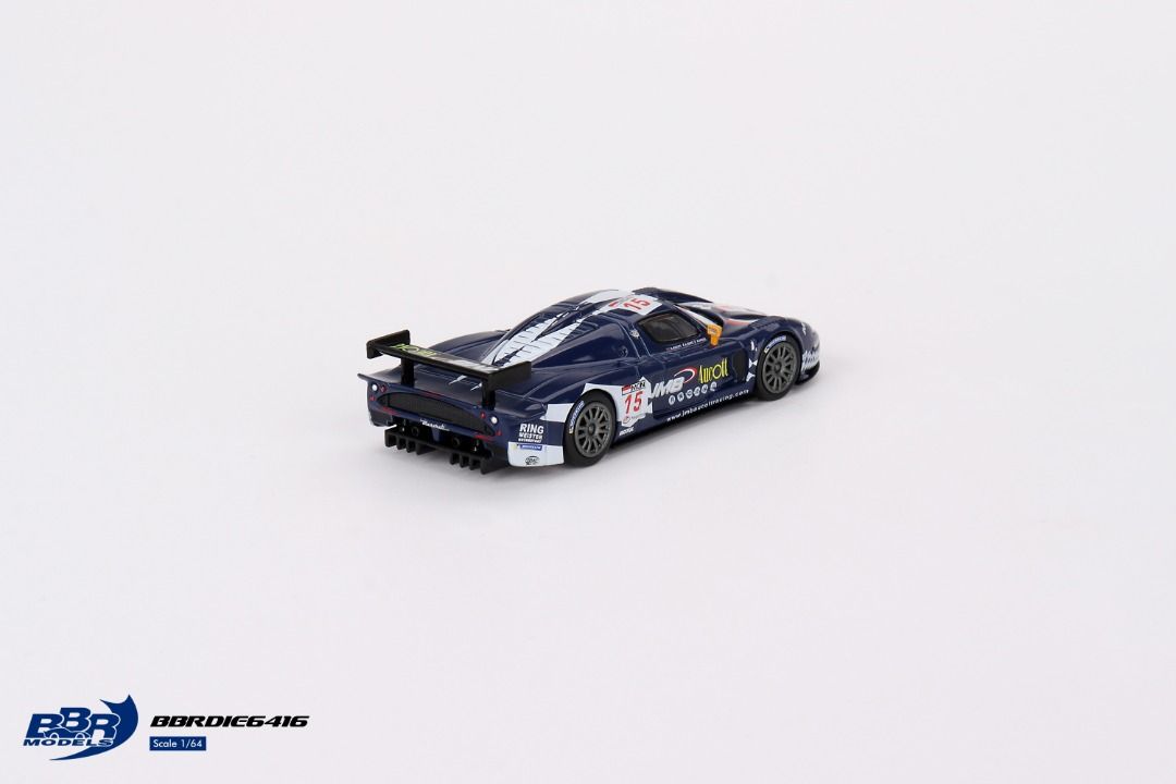 BBR 1:64 Maserati MC12 Competizione #15 JMB Racing 2008 FIA 24Hr Spa