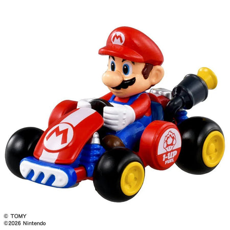 Takara Tomy Dream Tomica No. 164 Mario Kart World Mario Diecast Model Car