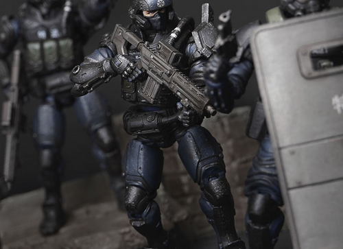 Load image into Gallery viewer, Acid Rain x Toy Alliance FAV-A133 Akasabi Purger 1/18 Action Figure
