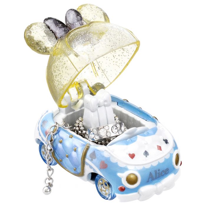 Takara Tomy Tomica Disney Motors Jewelry Way Ribbonet Alice Diecast Model Car