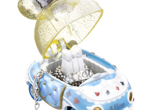 Load image into Gallery viewer, Takara Tomy Tomica Disney Motors Jewelry Way Ribbonet Alice Diecast Model Car
