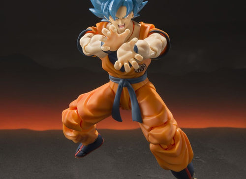 Load image into Gallery viewer, Bandai S.H.Figuarts Dragon Ball Super Saiyan Son Goku -Super-  Figure
