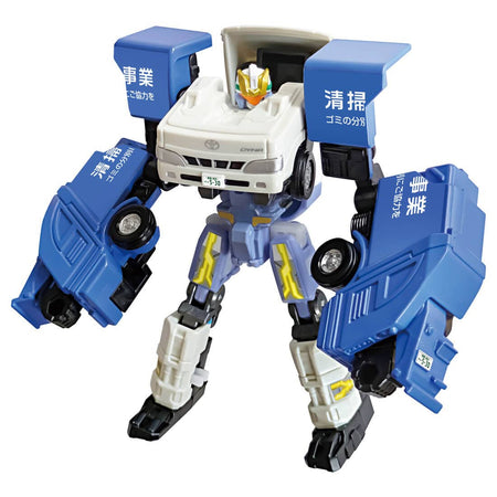 Takara Tomy Tomica Joblabor TJB07 Clean Braver Toyota Dyna Cleaning Truck