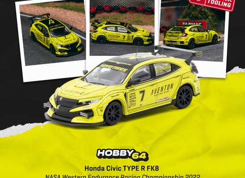 Load image into Gallery viewer, (Pre-order) Tarmac Works 1/64 Honda Civic TYPE R FK8 NASA Western Endurance
