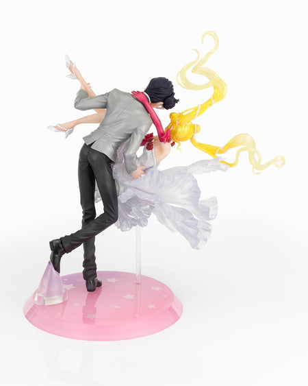 Bandai Figuarts ZERO Chouette Tamashii Figure USAGI & TUXEDO MASK Moonlight Glow