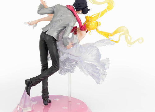Load image into Gallery viewer, Bandai Figuarts ZERO Chouette Tamashii Figure USAGI &amp; TUXEDO MASK Moonlight Glow
