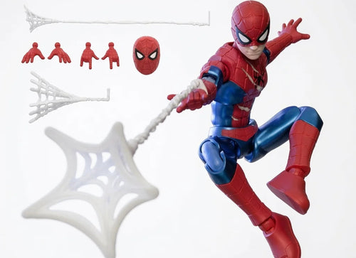 Load image into Gallery viewer, Blokees Figure Marvel Champion Class Lite 01 Spider-Man Brand New Day Full set
