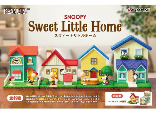 Load image into Gallery viewer, Re-Ment Peanuts Snoopy Sweet Little Home Complete Box 6pcs Miniature Set
