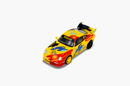 (In Stock) SPARKY x TINY 1/64 Porsche 993 Carrera Cup 1993 Shell Model Set