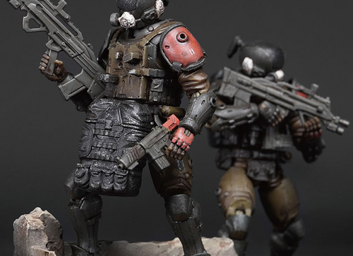 Load image into Gallery viewer, Acid Rain x Toy Alliance FAV-A134 Kaiho Paratrooper Action Figure
