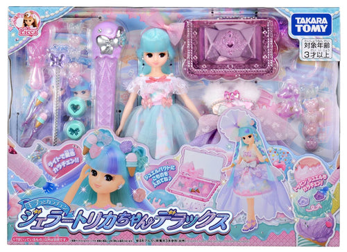 Load image into Gallery viewer, Takara Tomy Licca Kiratto Color Change Gelato Licca-chan DX Doll Set

