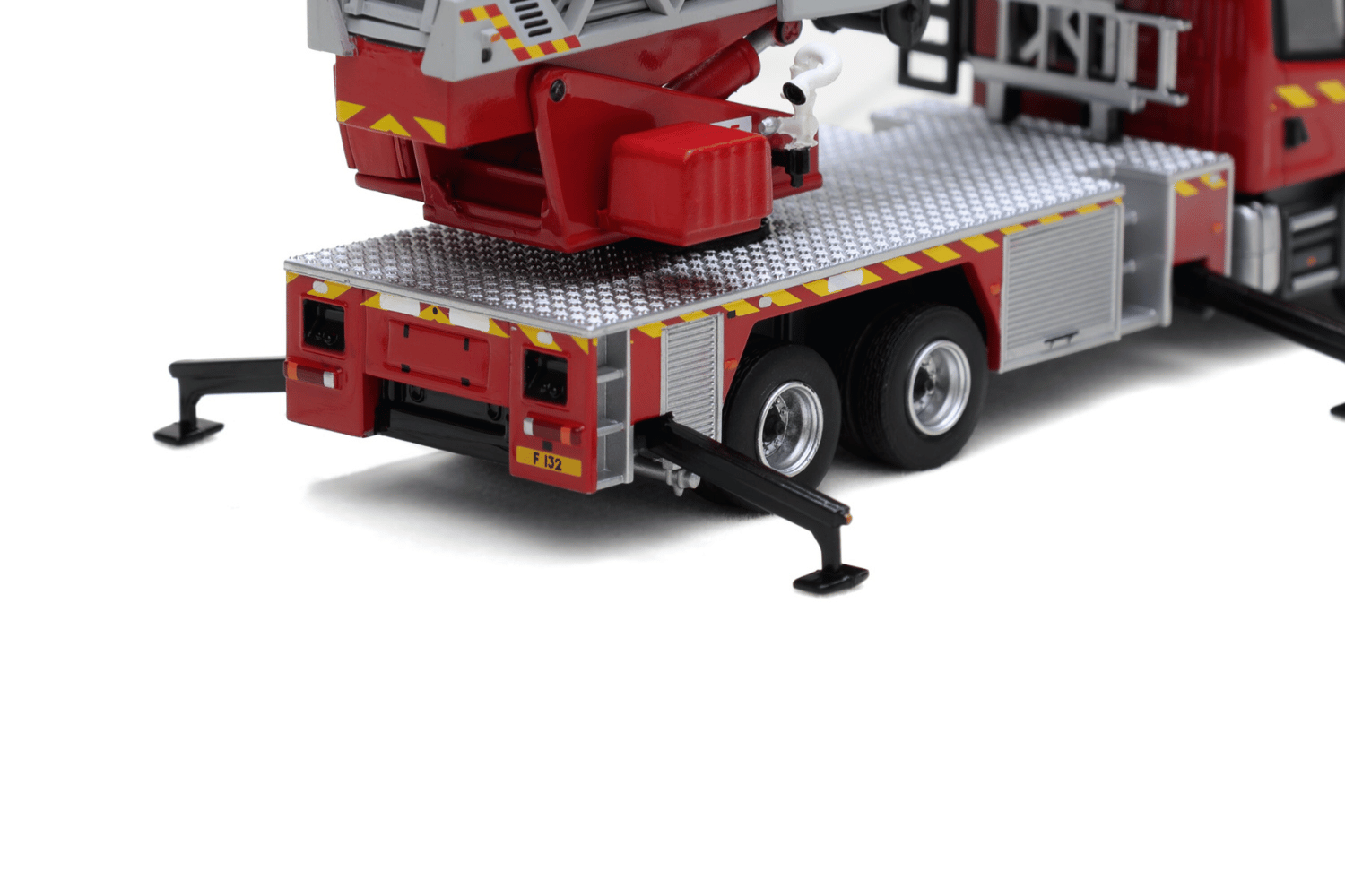 Tiny City Die-cast Model Car 1/76 - Scania HKFSD Turntable Ladder 55M (F132)